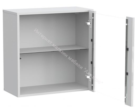 Шкаф навесной Point тип-61 Белый глянец/Белый матовый
