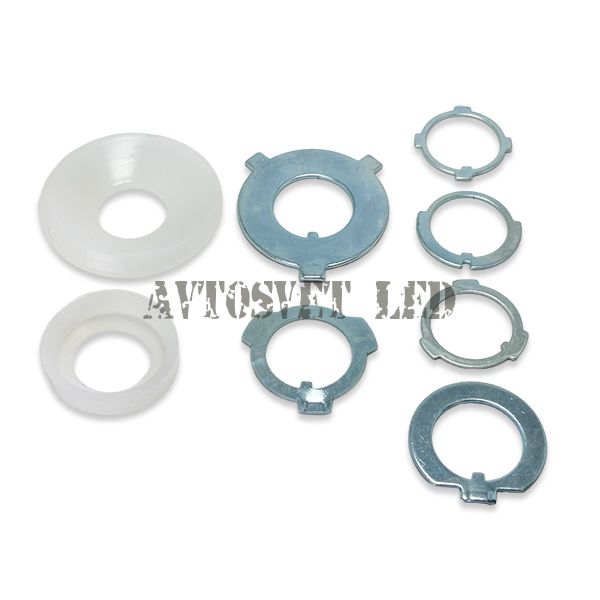 Светодиодные би-линзы BI-LED-AS4 (BI-LED дальний, ближний свет)