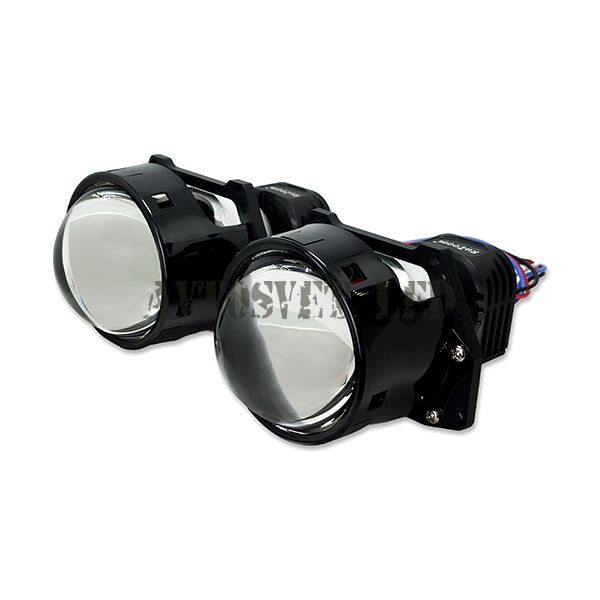 Светодиодные би-линзы BI-LED-AS7 (BI-LED дальний, ближний свет)