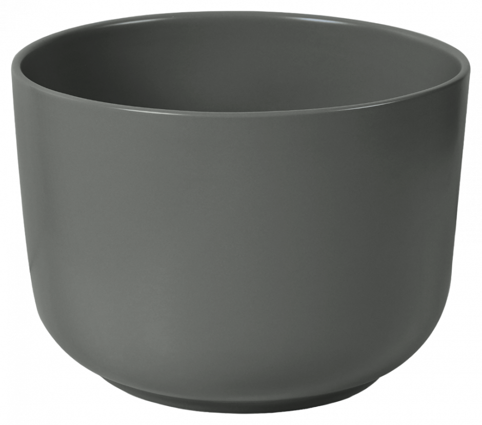 Изображение Раковина керамическая накладная серая матовая SantiLine SL-1110MG