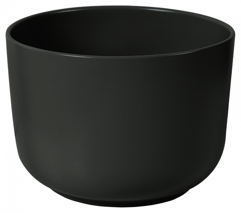 Изображение Раковина керамическая накладная черная матовая SantiLine SL-1110MB