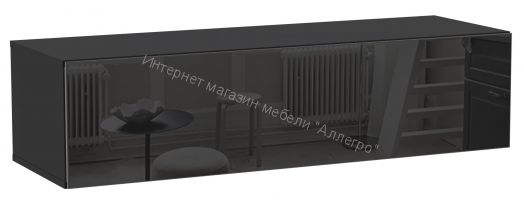 Гостиная Point К-16 Чёрный глянец/Чёрный матовый