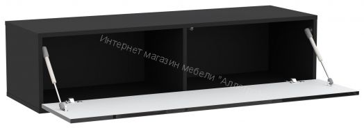 Гостиная Point К-16 Чёрный глянец/Чёрный матовый