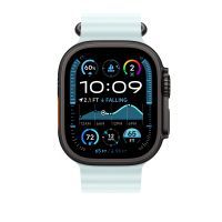Ремешок Apple Watch Ulta 49mm Ice Blue Ocean Band - Black Titanium Finish