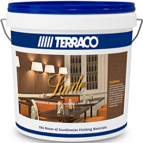 Декоративное Покрытие Terraco Suede 25кг с Эффектом Замша, Тонкослойное для Интерьеров.