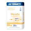 Terraco Styrofix Euro Минеральный Клеевой Состав на Цементной Основе для Приклеивания Всех Видов Теплоизоляционных Панелей 25кг.