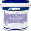 Декоративное Покрытие Terraco Velvet Sand 5кг Солома, Перламутровое, Блестящее с Кварцем, Эффект Античности / Террако Вельвет Сэнд.