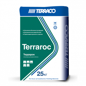 Terraco Terraroc MBR Ремонтный Штукатурный Состав для Постоянного Ремонта Бетона 25кг.