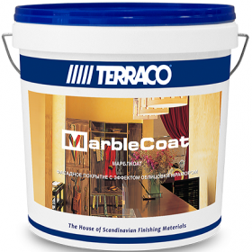 Декоративная Штукатурка Венецианская 5кг Terraco Marblecoat для Отделки Фасадов / Террако.