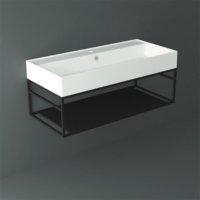 Изображение Консоль для раковины в ванную подвесная Simas Agile 91 х 46 х 28 для раковины AG91