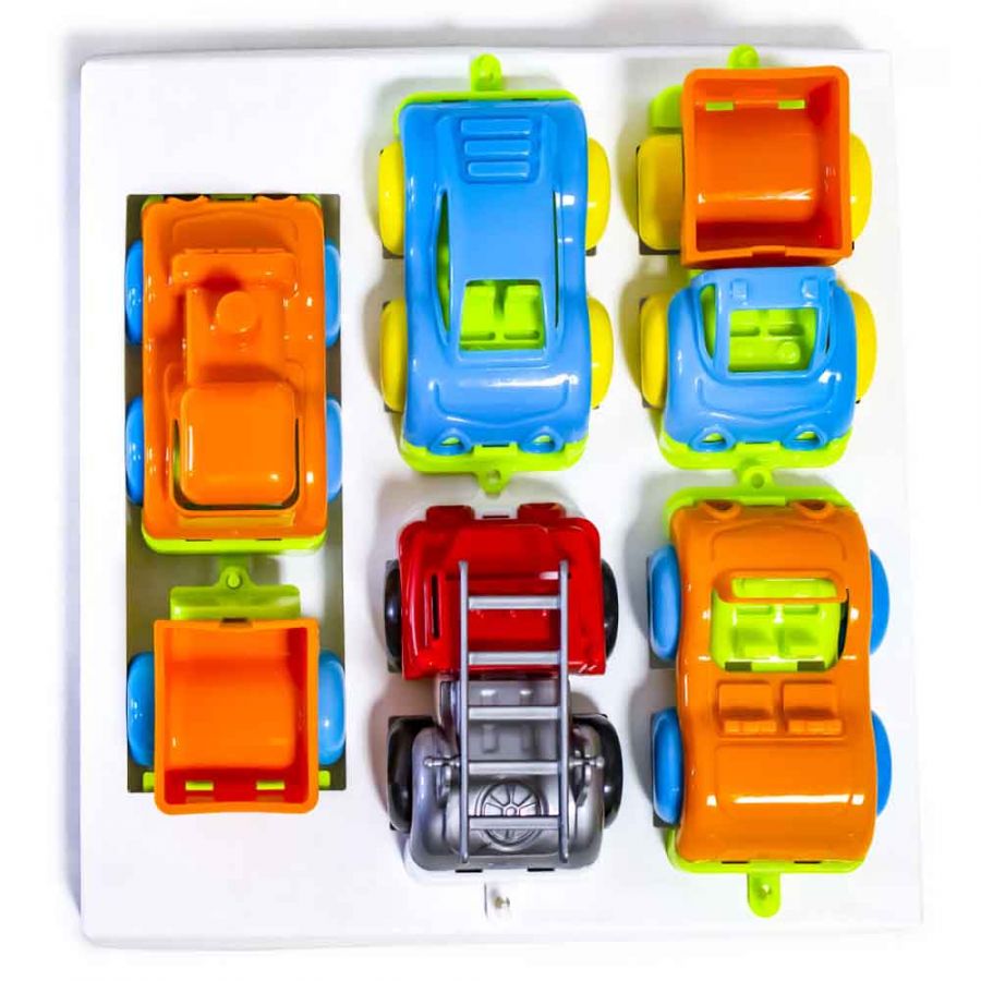 Набор машинок "Вжух в городе" 10 см КНОПА