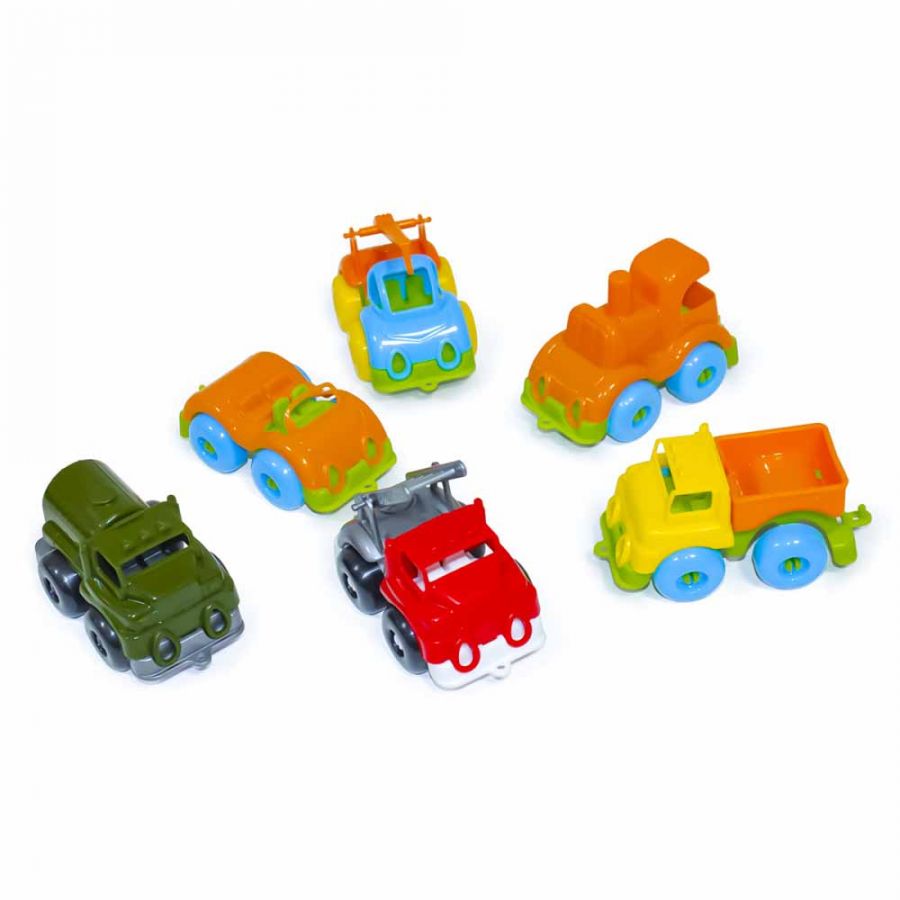 Набор машинок в шоу-боксе "Вжух в ассортименте" 10 см КНОПА