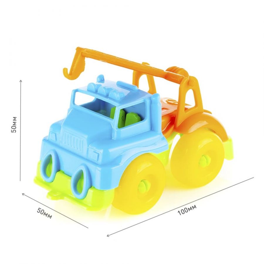Машинка кран "Вжух в городе" 10 см КНОПА