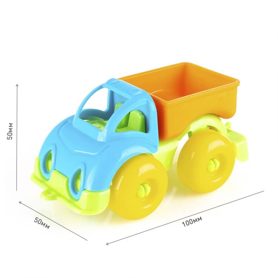 Машинка грузовик "Вжух в городе" 10 см КНОПА