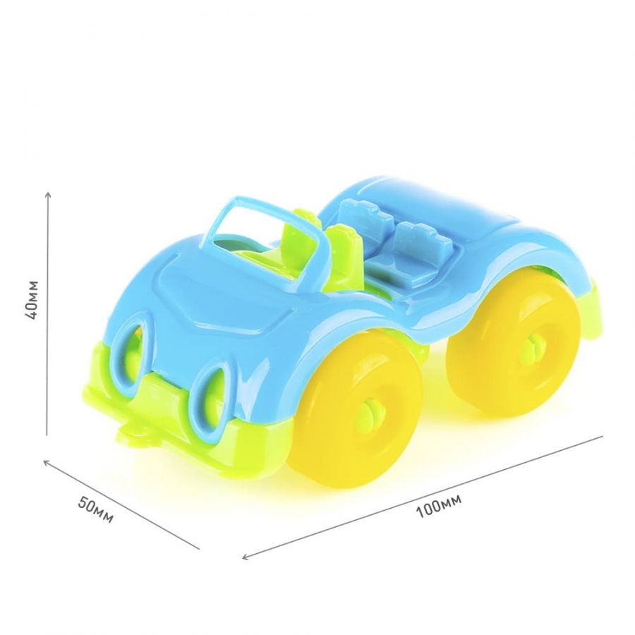 Машинка кабриолет "Вжух в городе" 10 см КНОПА