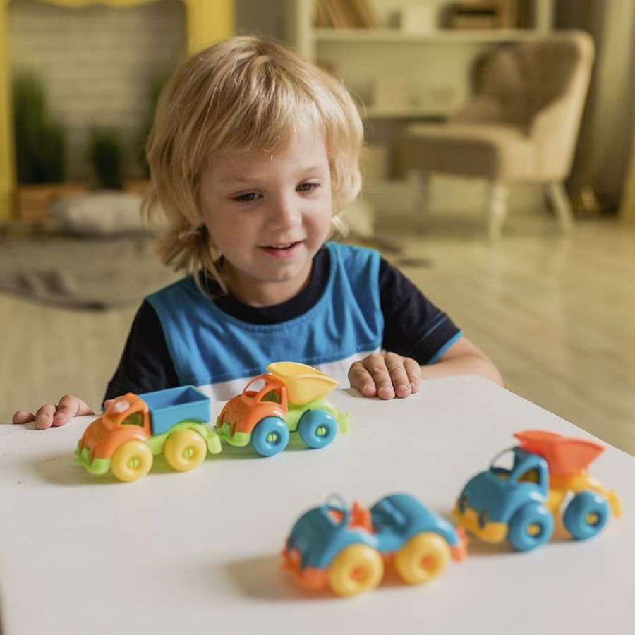 Машинка кабриолет "Вжух в городе" 10 см КНОПА