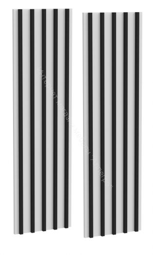 Гостиная Point К-17 Белый глянец/Чёрный глянец