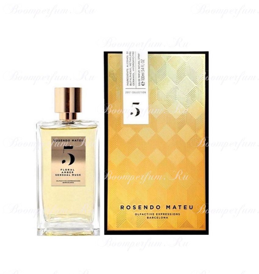 Rosendo Mateu Nº 5 Amber, Sensual Musk