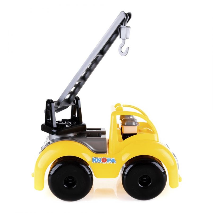 Машинка кран "Крепыш на стройке" 33 см КНОПА
