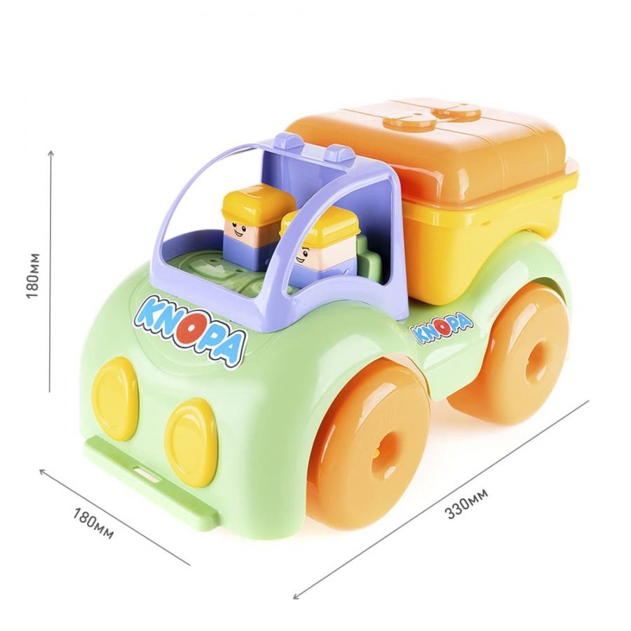 Машинка цистерна "Крепыш" 33 см КНОПА