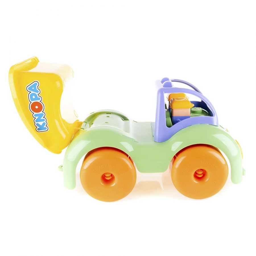 Машинка самосвал "Крепыш 33 см КНОПА"