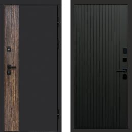 Входная дверь Termo-door Тор FLAT Черный Кварц