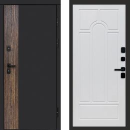 Входная дверь Termo-door Тор Арка белое дерево