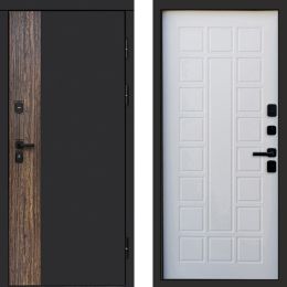Входная дверь Termo-door Тор Престиж белое дерево