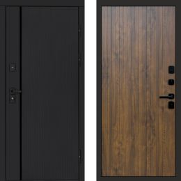 Входная дверь Termo-door Урбан Блэк FLAT Дуб