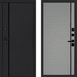 Входная дверь Termo-door Урбан Блэк PORTE Грей Софт