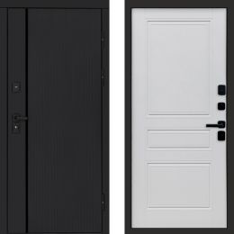 Входная дверь Termo-door Урбан Блэк Классик белый матовый