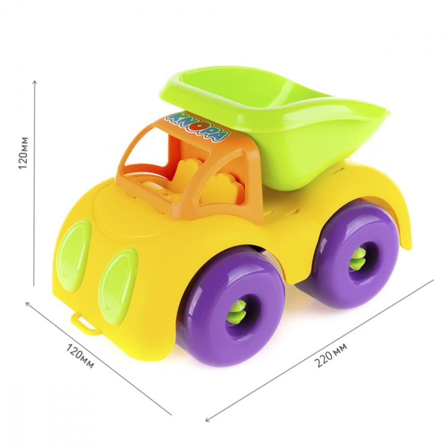 Машинка "Самосвал" 22 см КНОПА