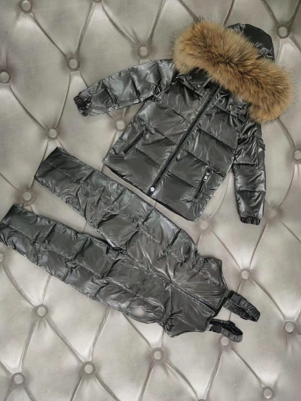 MONCLER ДЕТСКИЙ КОСТЮМ (МОНКЛЕР) ГРАФИТ