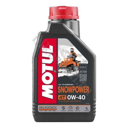 Масло моторное MOTUL SNOWPOWER 4T 0W-40, 1L