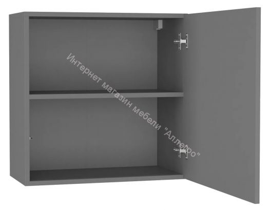 Гостиная Point К-5 Серый графит/Белый глянец