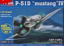 Сборная модель самолета P-51D Mustang 1:72