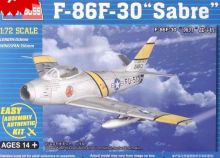 Сборная модель самолета North American F-86 Sabre 1:72