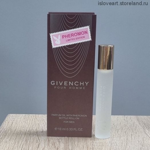 Парфюмерное масло с феромонами GIVENCHY POUR HOMME, для мужчин, 10мл.