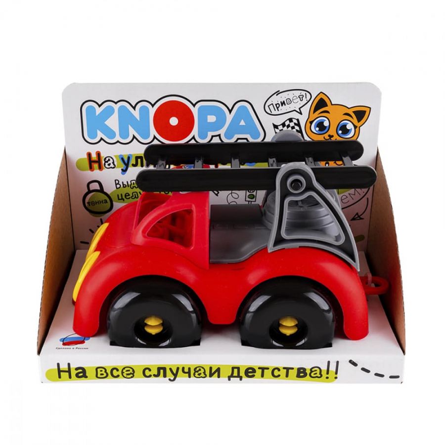 Машинка "Пожарнаяя" 22 см КНОПА