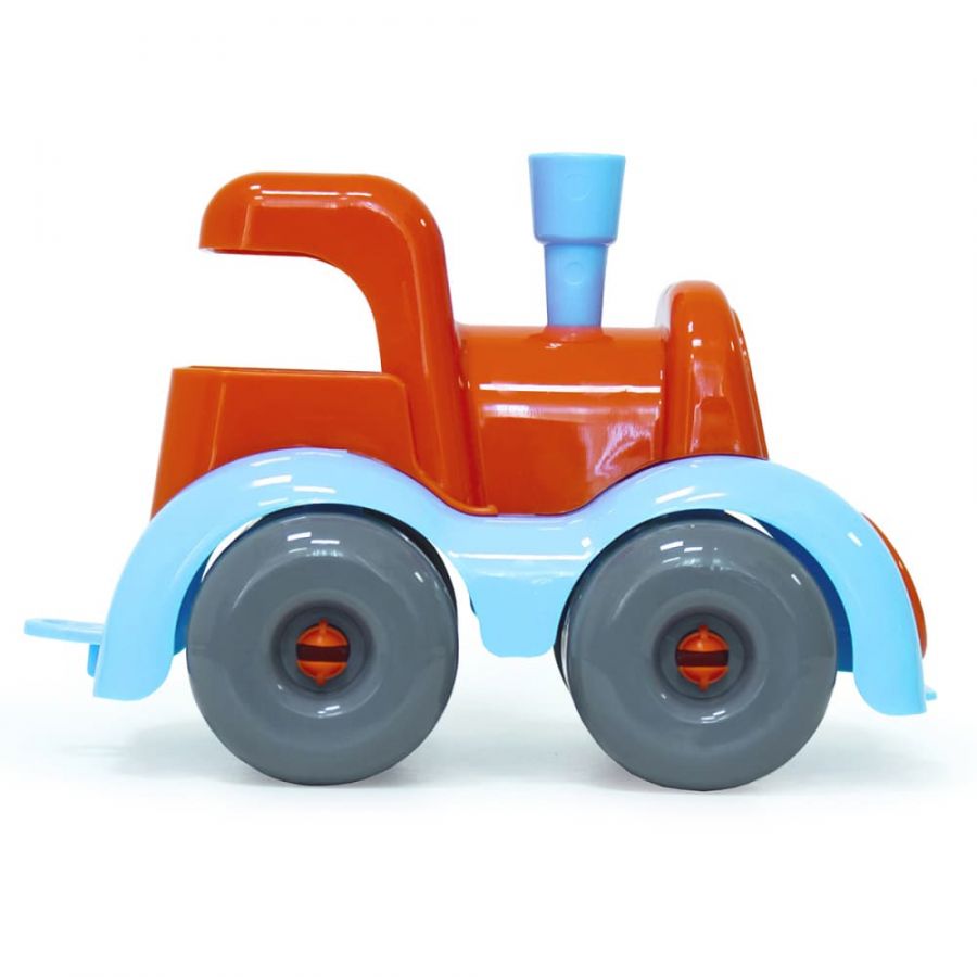 Машинка паровозик"Евро" 22 см КНОПА