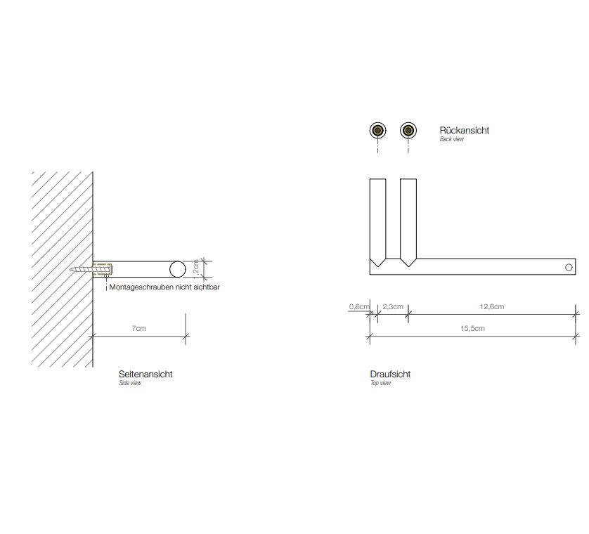 Держатель туалетной бумаги Decor Walther MK TPH 05202 ФОТО