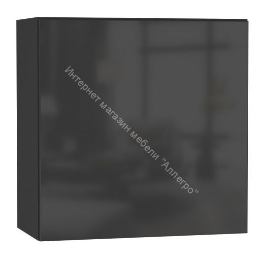 Гостиная Point Тип-70 Дуб Вотан/Чёрный глянец