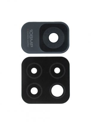 Стекло камеры (линза, объектив) для Xiaomi Redmi Note 11 Pro+ 5G (Plus, 21091116UG, комплект 2шт)