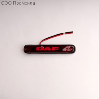 Фонарь контурный унив-й 161 красный LED 24В DAF