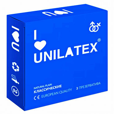 Презервативы Unilatex 3 шт	Испания