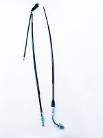 Трос газа двойной для карбюратора с ускорителем (с загибом) L - 1290