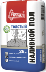 Наливной Пол Толстый Старатели 25кг Самонивелирующийся.