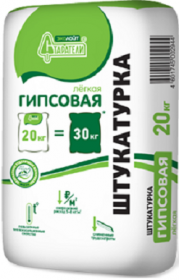 Штукатурка Гипсовая Легкая Эколайт Старатели 20 кг.