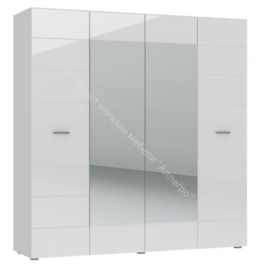 Шкаф 4-х дверный Gloss