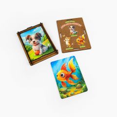 Деревянный пазл Домашние Питомцы от Yoshatoys